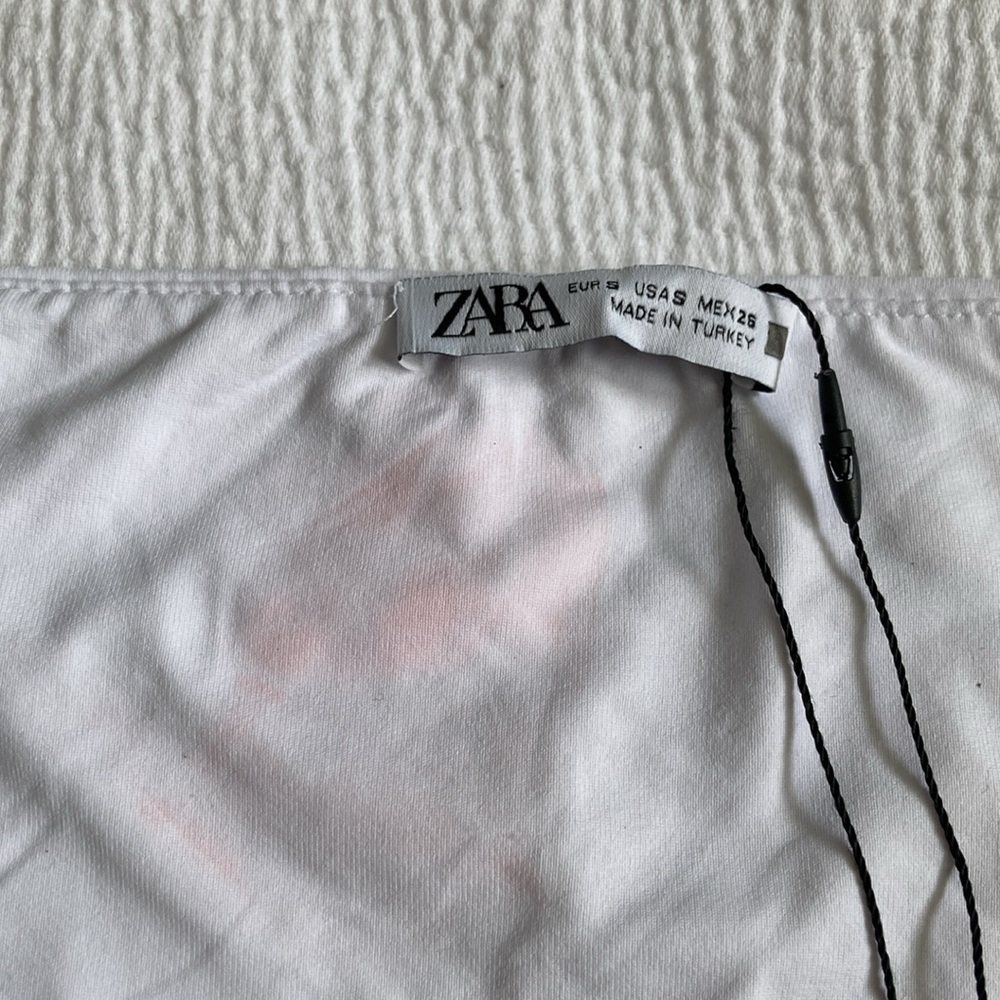 Zara Classic White Top - Picture 2 of 4